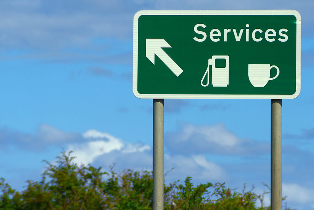 service-station-sign